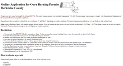 Desktop Screenshot of bcburnpermits.com